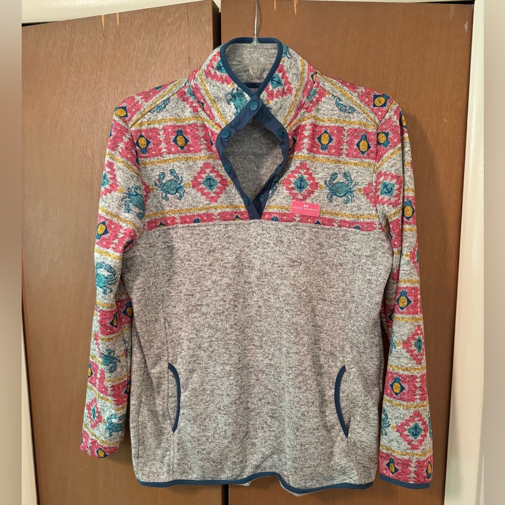 Simply Southern Snap Pullover